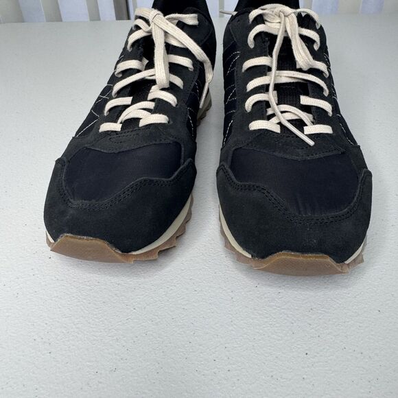 Merrell Alpine Shoes Men\'s 9.5 Athletic Low Sneakers J16695 Black Suede Lace Up main image 7